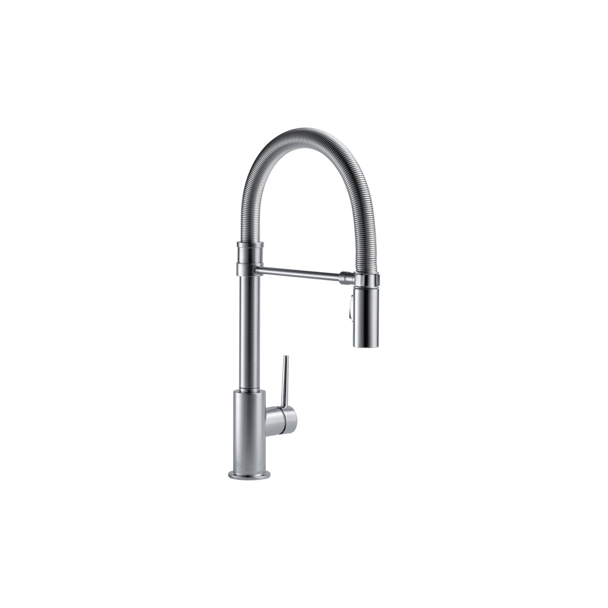TRINSIC® SINGLE HANDLE PULL DOWN KITCHEN FAUCET WITH SPRING SPOUT - robinsonco.ca