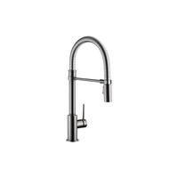 TRINSIC® SINGLE HANDLE PULL-DOWN KITCHEN FAUCET WITH SPRING SPOUT - robinsonco.ca