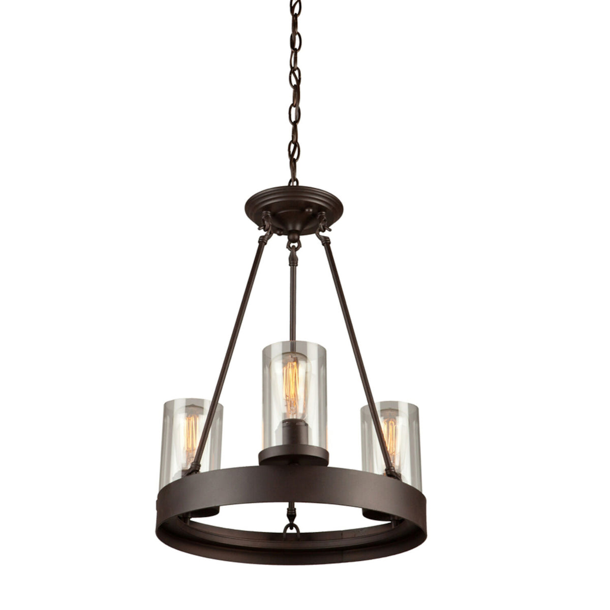 MENLO PARK 3-LIGHT CHANDELIER