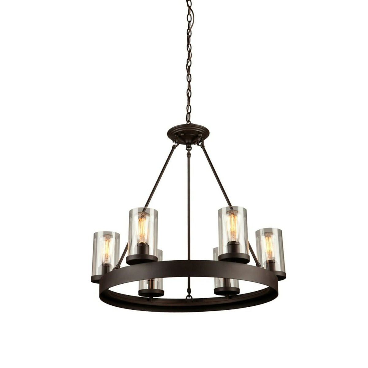 MENLO PARK 6-LIGHT CHANDELIER