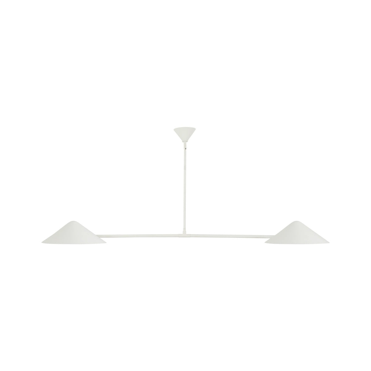 Alora Mood Ashford Linear Pendant in antique white finish