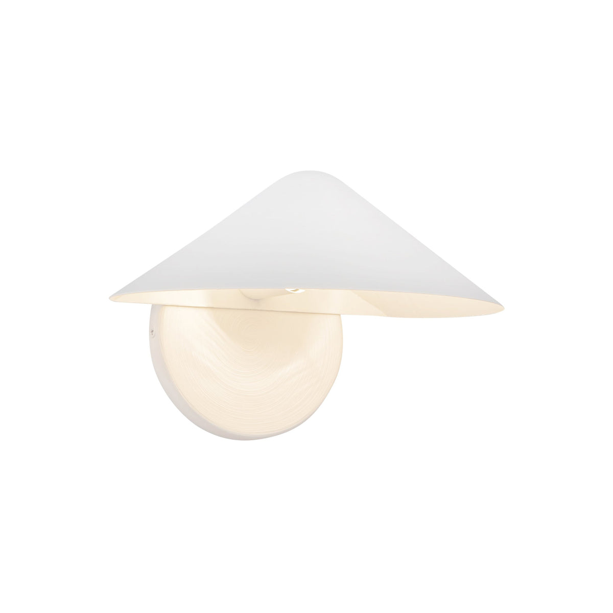 Alora Ashford wall sconce in 8-inch size and antique white finish