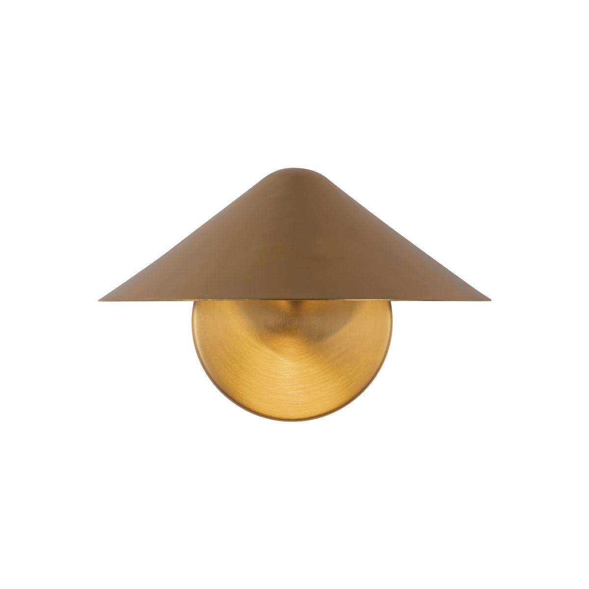 Alora Ashford Wall Sconce in 8-inch size and brushed gold finish