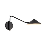 Alora Ashford Wall Sconce in 19-inch size and matte black finish