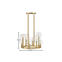 ALCHEMY SINGLE TIER CHANDELIER - robinsonco.ca