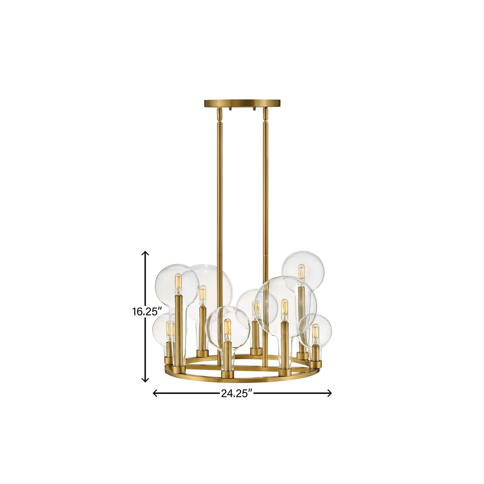 ALCHEMY SINGLE TIER CHANDELIER - robinsonco.ca