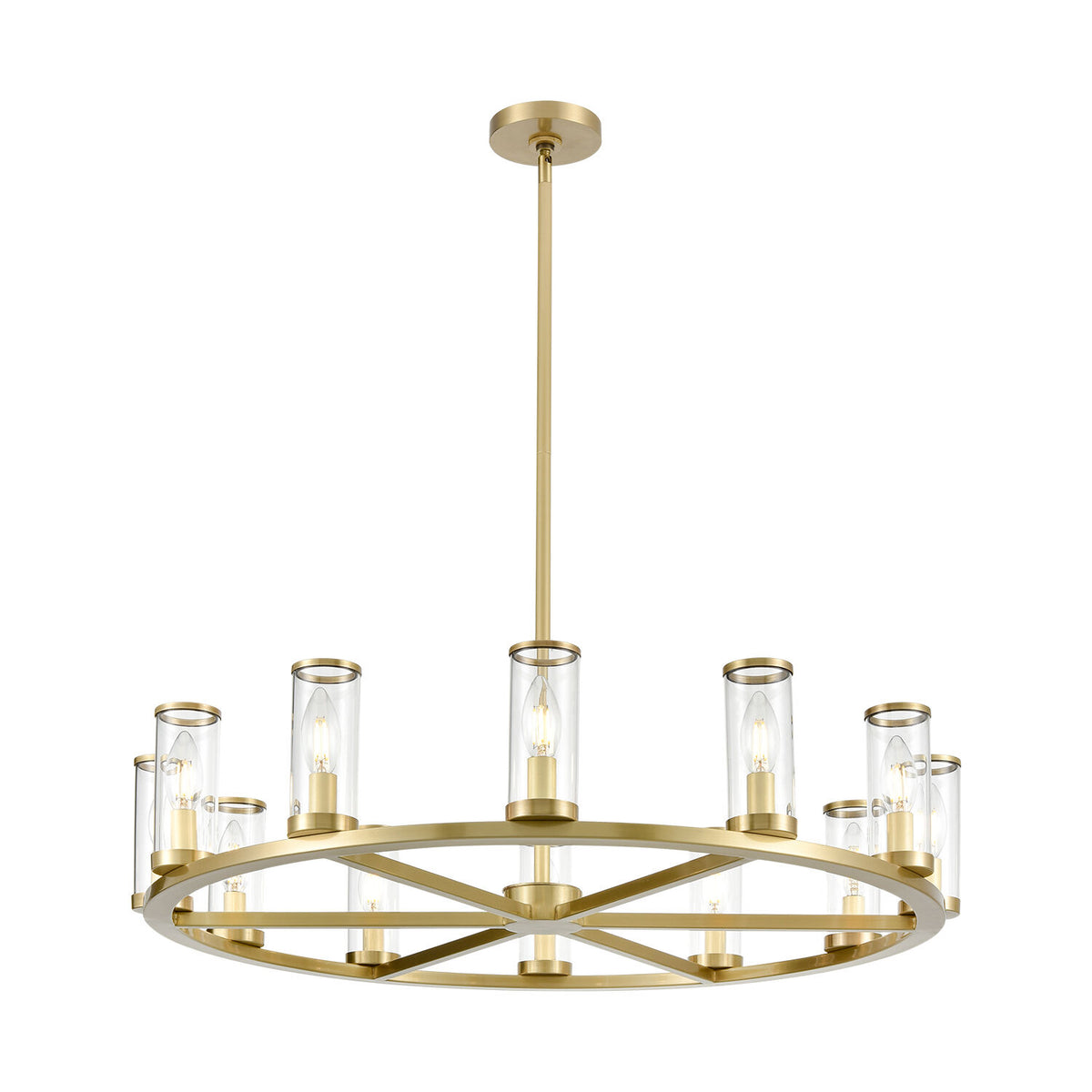 REVOLVE 12 LIGHT 33 INCH CHANDELIER