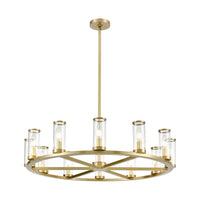 REVOLVE 12 LIGHT 33 INCH CHANDELIER