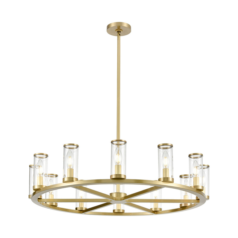 REVOLVE 12 LIGHT 33 INCH CHANDELIER