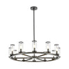 REVOLVE 12 LIGHT 33 INCH CHANDELIER - robinsonco.ca