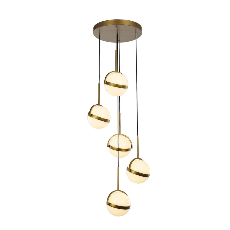 GLOBO 5 LIGHT LED CHANDELIER - robinsonco.ca