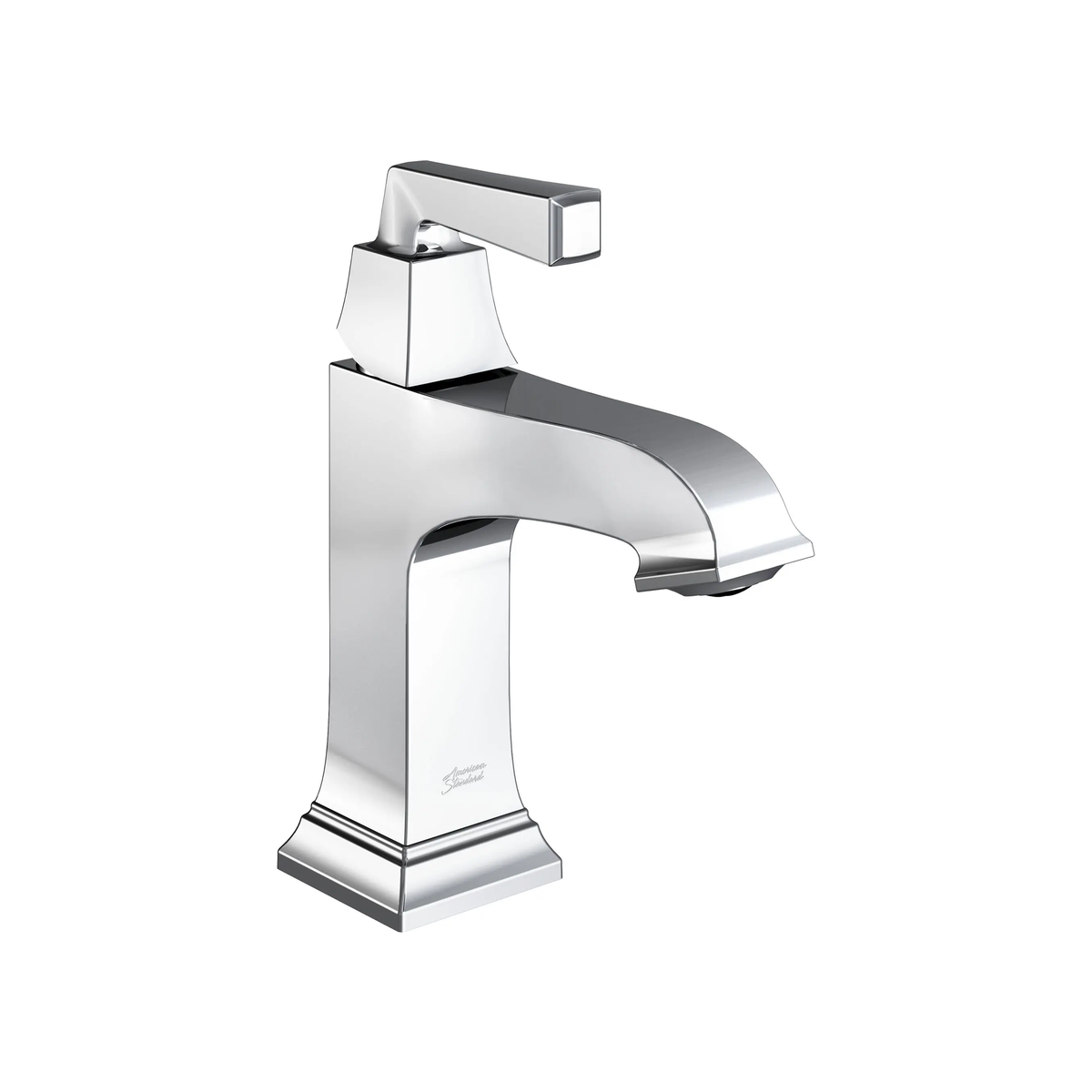 TOWN SQUARE SINGLE-HANDLE FAUCET WITH PUSH DRAIN