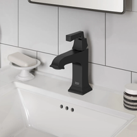 TOWN SQUARE SINGLE-HANDLE FAUCET WITH PUSH DRAIN