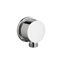 ROUND BRASS WALL SUPPLY ELBOW