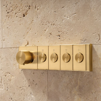 ANTHEM FOUR-OUTLET RECESSED MECHANICAL THERMOSTATIC VALVE CONTROL PANEL - robinsonco.ca