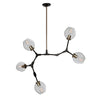 ORGANIC FIVE LIGHT CHANDELIER - robinsonco.ca