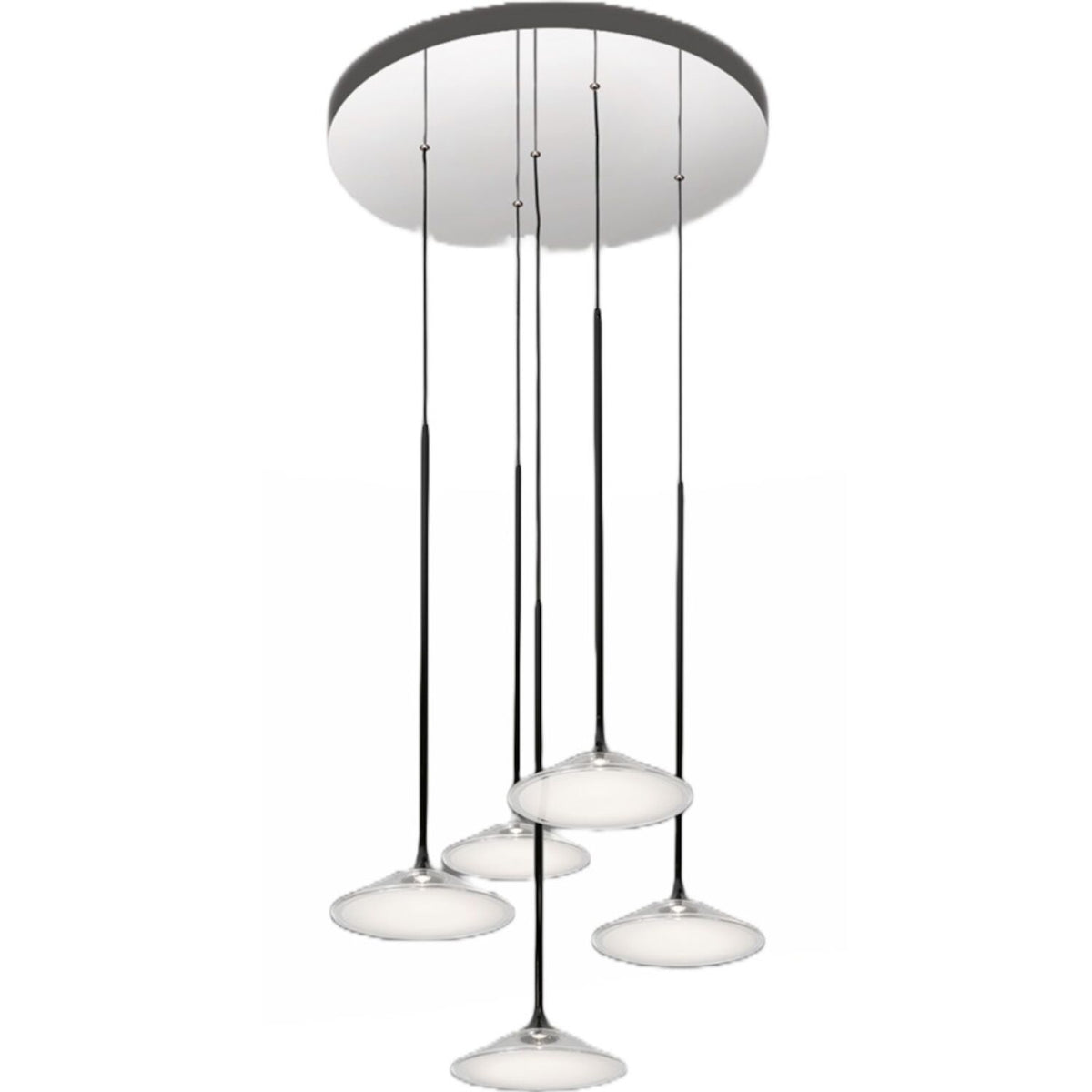ORSA 21 3000K LED 5-LIGHT CHANDELIER, 03550