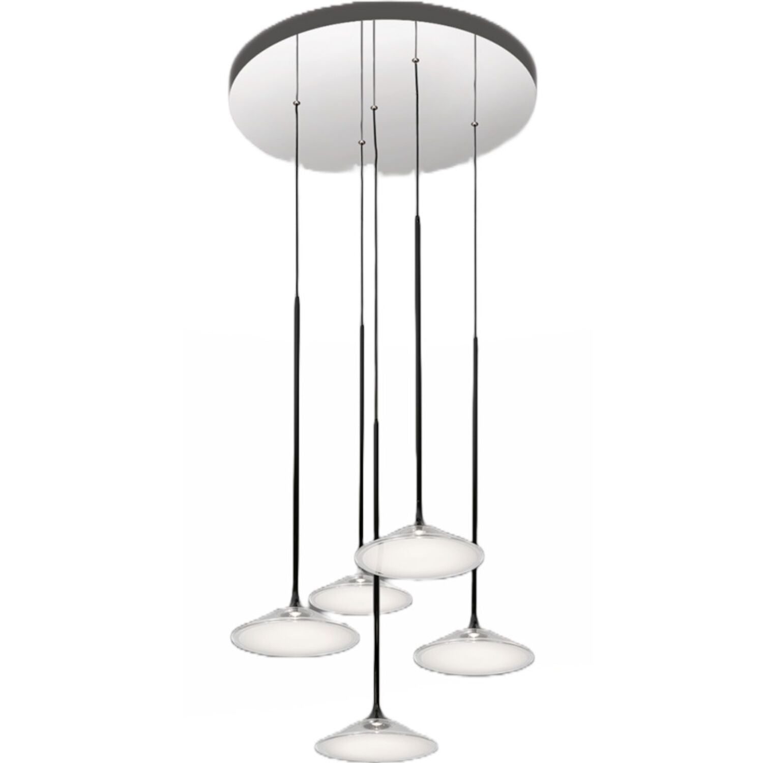 ORSA 21 3000K LED 5-LIGHT CHANDELIER, 03550
