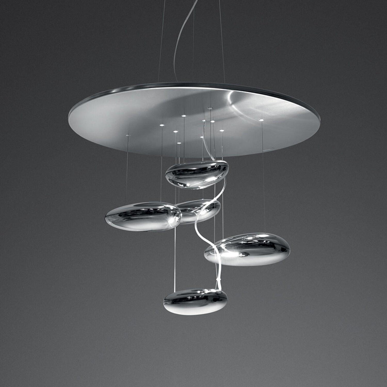 MERCURY EXTENDED MINI LED CHANDELIER, 1477-EXT
