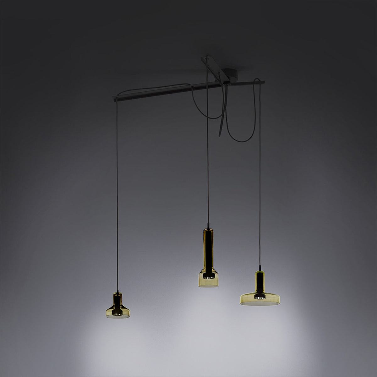 STAB LIGHT TRIPLE LED PENDANT , DDST01004