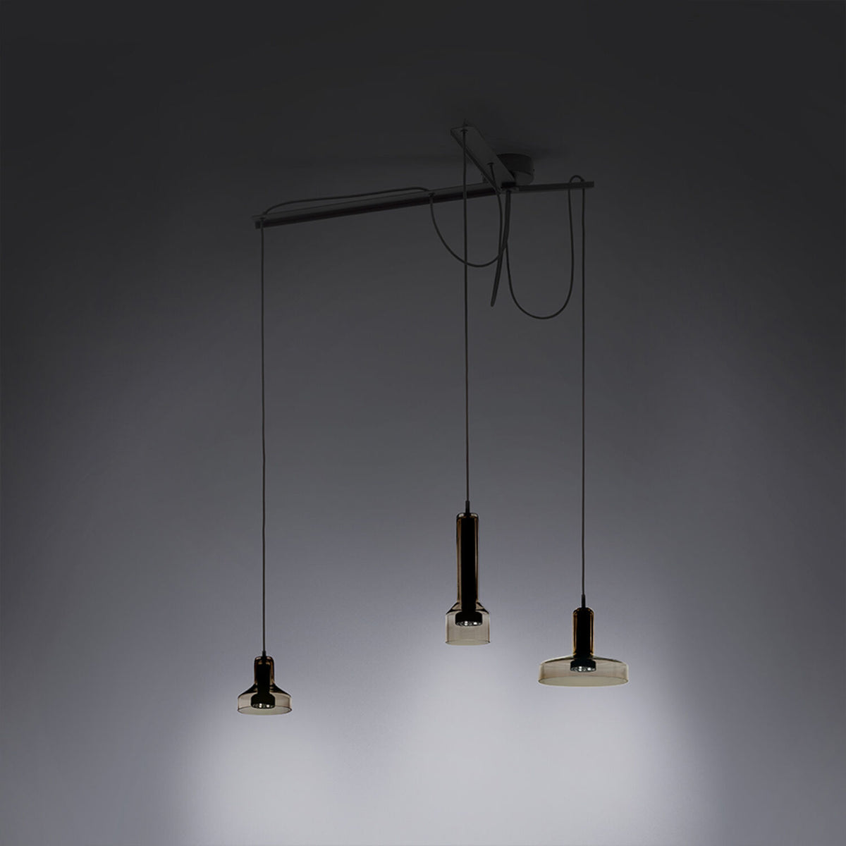 STAB LIGHT TRIPLE LED PENDANT , DDST01004 - robinsonco.ca