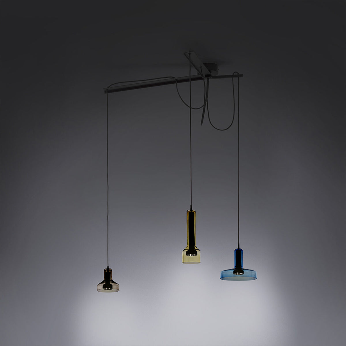 STAB LIGHT TRIPLE LED PENDANT , DDST01004 - robinsonco.ca