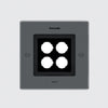 EGO 150 SQUARE FLOOD DOWNLIGHT CEILING RECESSED