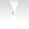 EFFETTO 14-INCH SQUARE DIRECT/INDIRECT 2-LARGE BEAMS WALL LIGHT