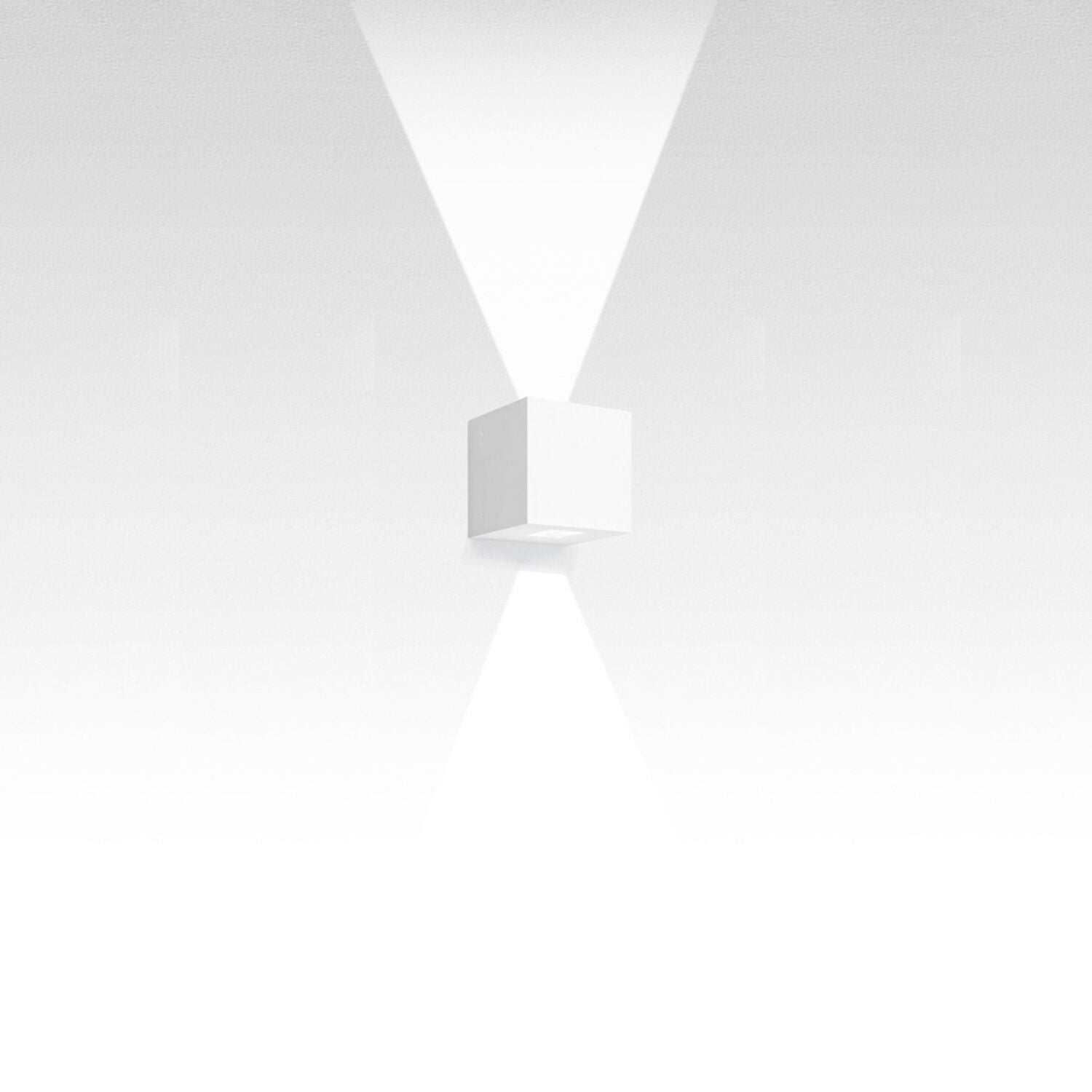 EFFETTO 14-INCH SQUARE DIRECT/INDIRECT 2-LARGE BEAMS WALL LIGHT