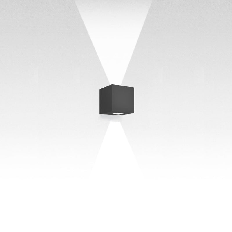 EFFETTO 14-INCH SQUARE DIRECT/INDIRECT 2-LARGE BEAMS WALL LIGHT - robinsonco.ca