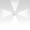 EFFETTO 16-INCH ROUND DIRECT/INDIRECT 4-LARGE BEAMS WALL LIGHT