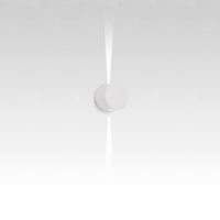 EFFETTO 16-INCH ROUND DIRECT/INDIRECT 2-NARROW BEAMS WALL LIGHT