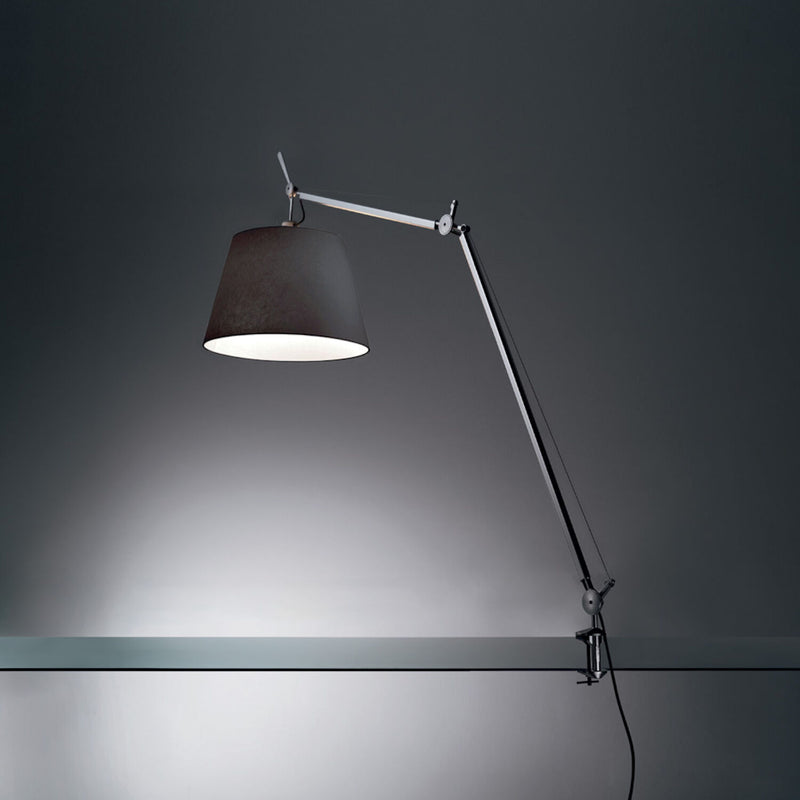 TOLOMEO MEGA LED TABLE LAMP WITH 12-INCH DIFFUSER AND TABLE CLAMP - robinsonco.ca