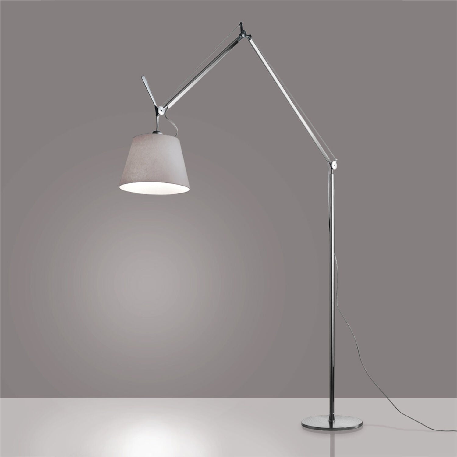 TOLOMEO MEGA LED FLOOR LAMP WITH 14-INCH DIFFUSER - robinsonco.ca