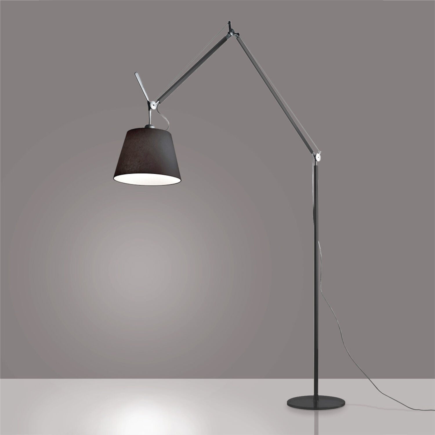 TOLOMEO MEGA LED FLOOR LAMP WITH 14-INCH DIFFUSER - robinsonco.ca