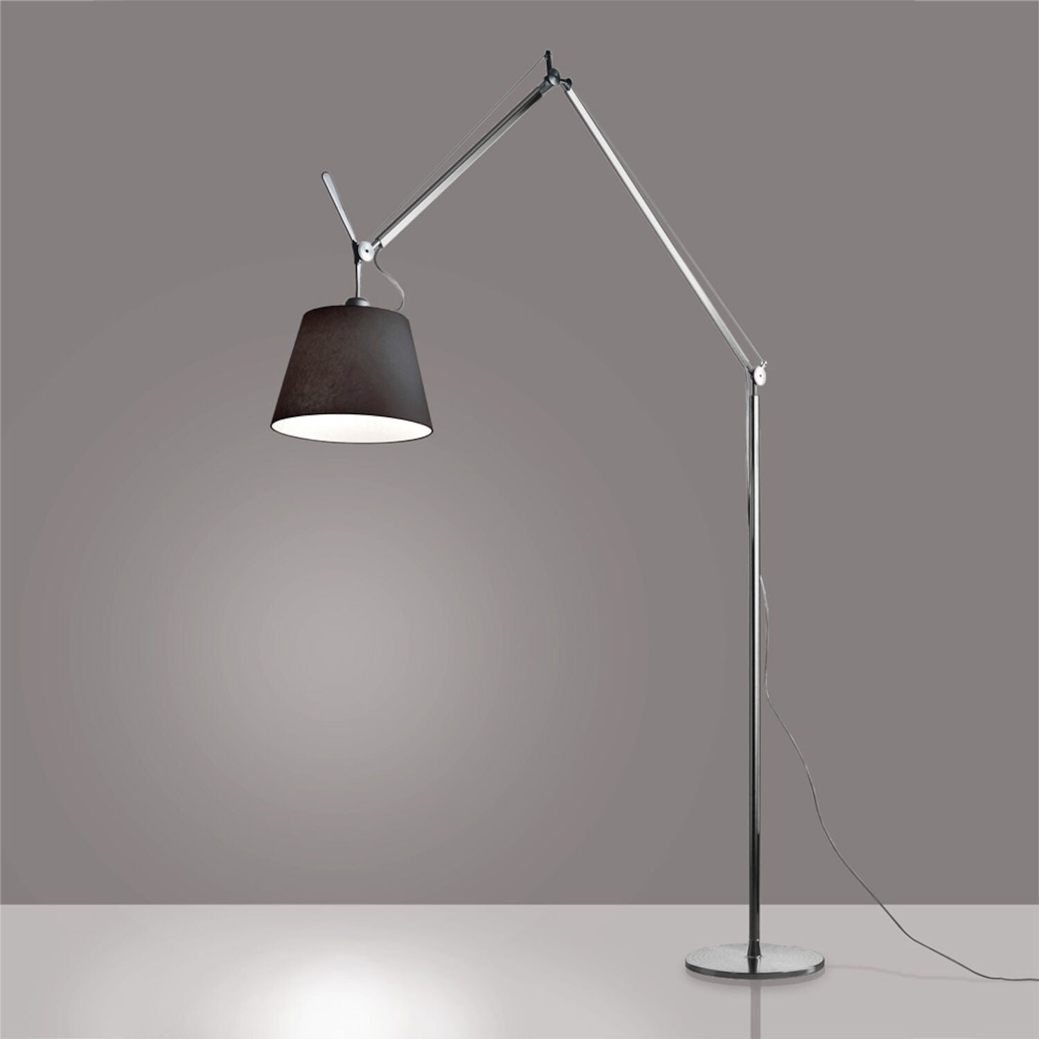 TOLOMEO MEGA LED FLOOR LAMP WITH 14-INCH DIFFUSER - robinsonco.ca