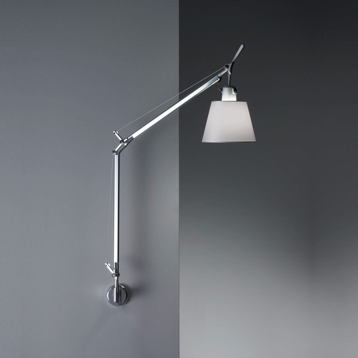 TOLOMEO WALL LAMP WITH SHADE AND J BRACKET - robinsonco.ca