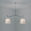 TOLOMEO DOUBLE SHADE SUSPENSION WITH 12-INCH DIFFUSER
