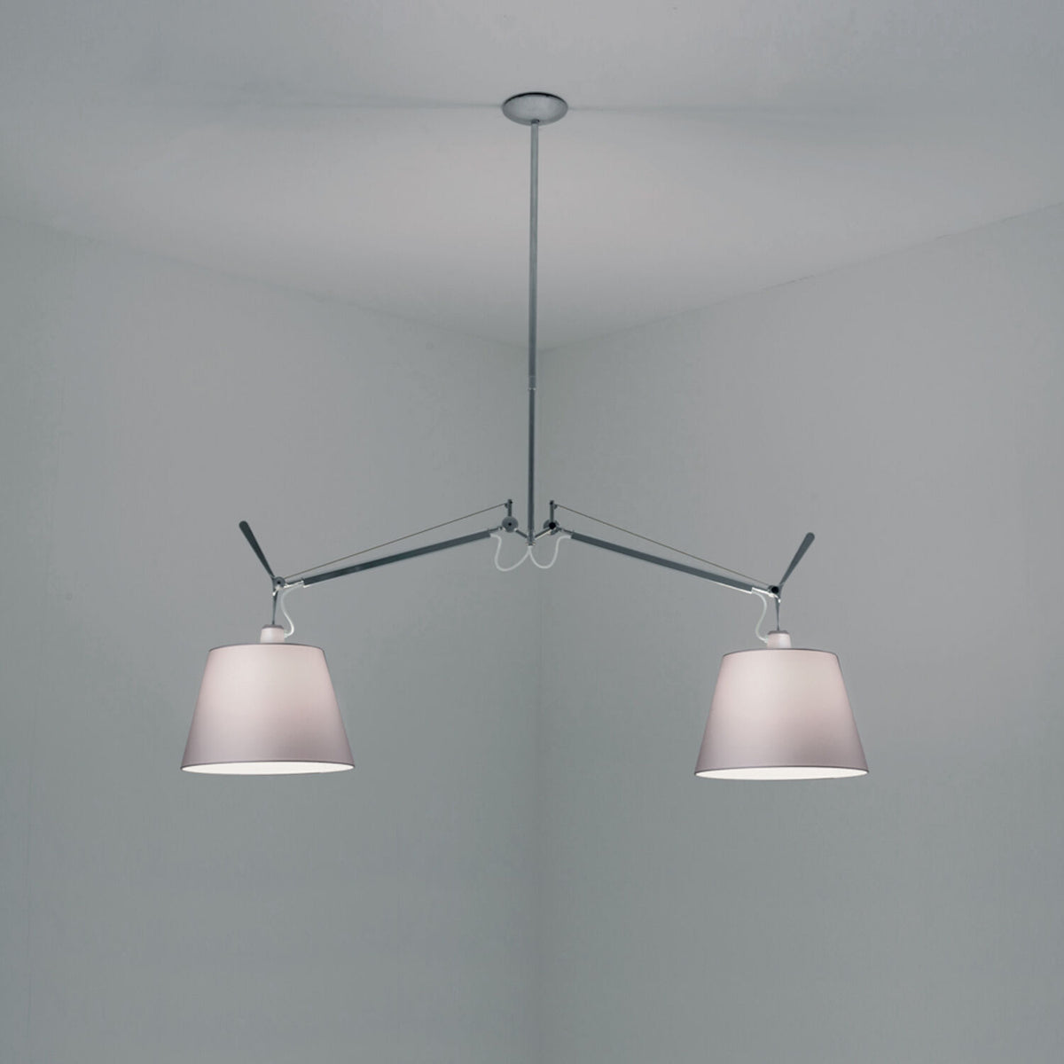 TOLOMEO DOUBLE SHADE SUSPENSION WITH 10-INCH DIFFUSER - robinsonco.ca