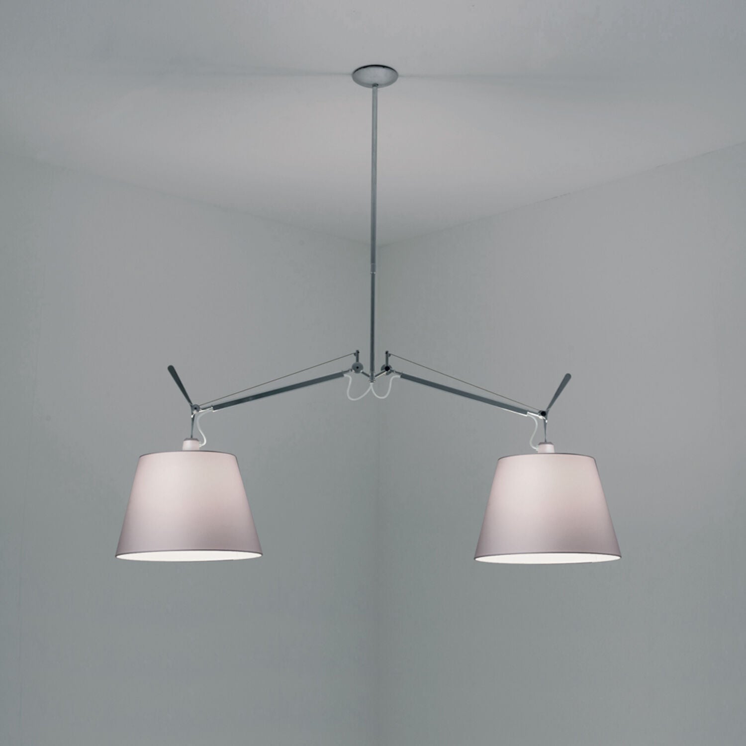 TOLOMEO DOUBLE SHADE SUSPENSION WITH 12-INCH DIFFUSER - robinsonco.ca