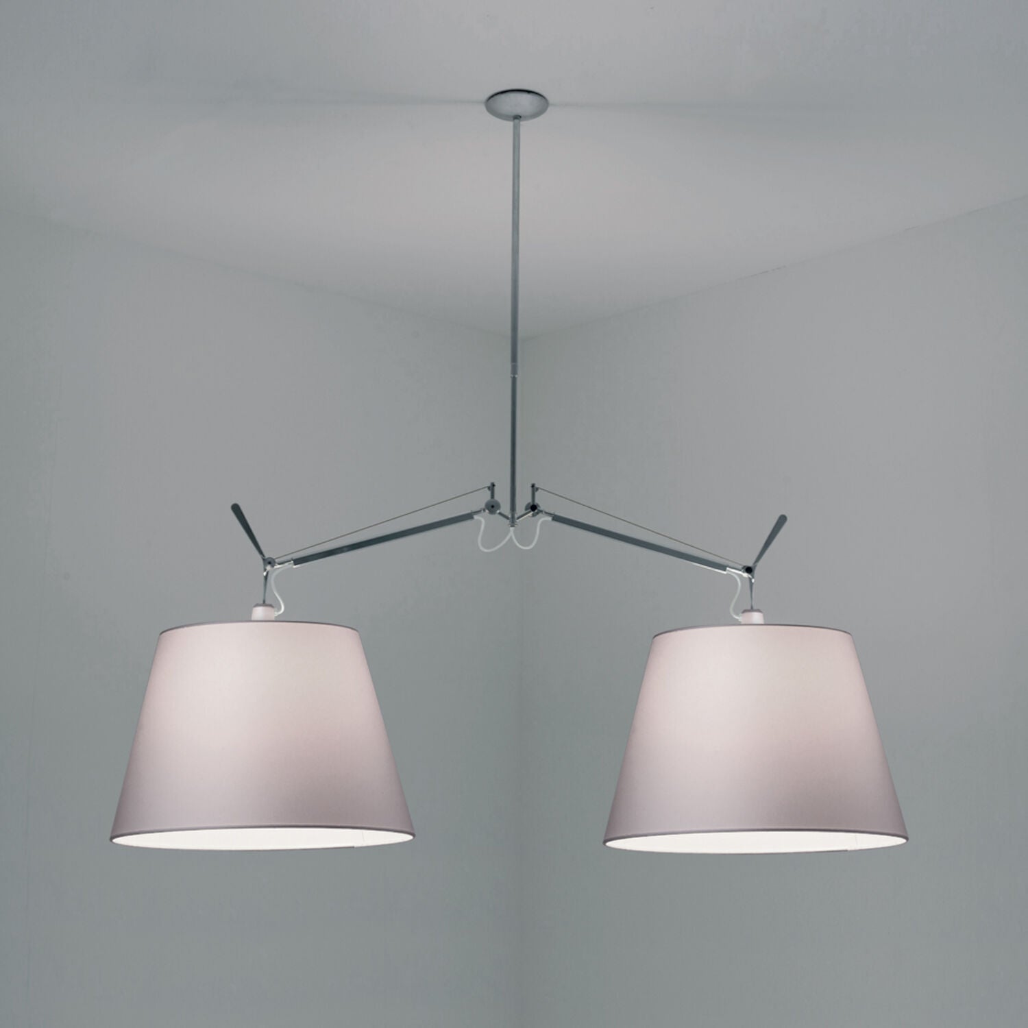 TOLOMEO DOUBLE SHADE SUSPENSION WITH 17-INCH DIFFUSER - robinsonco.ca