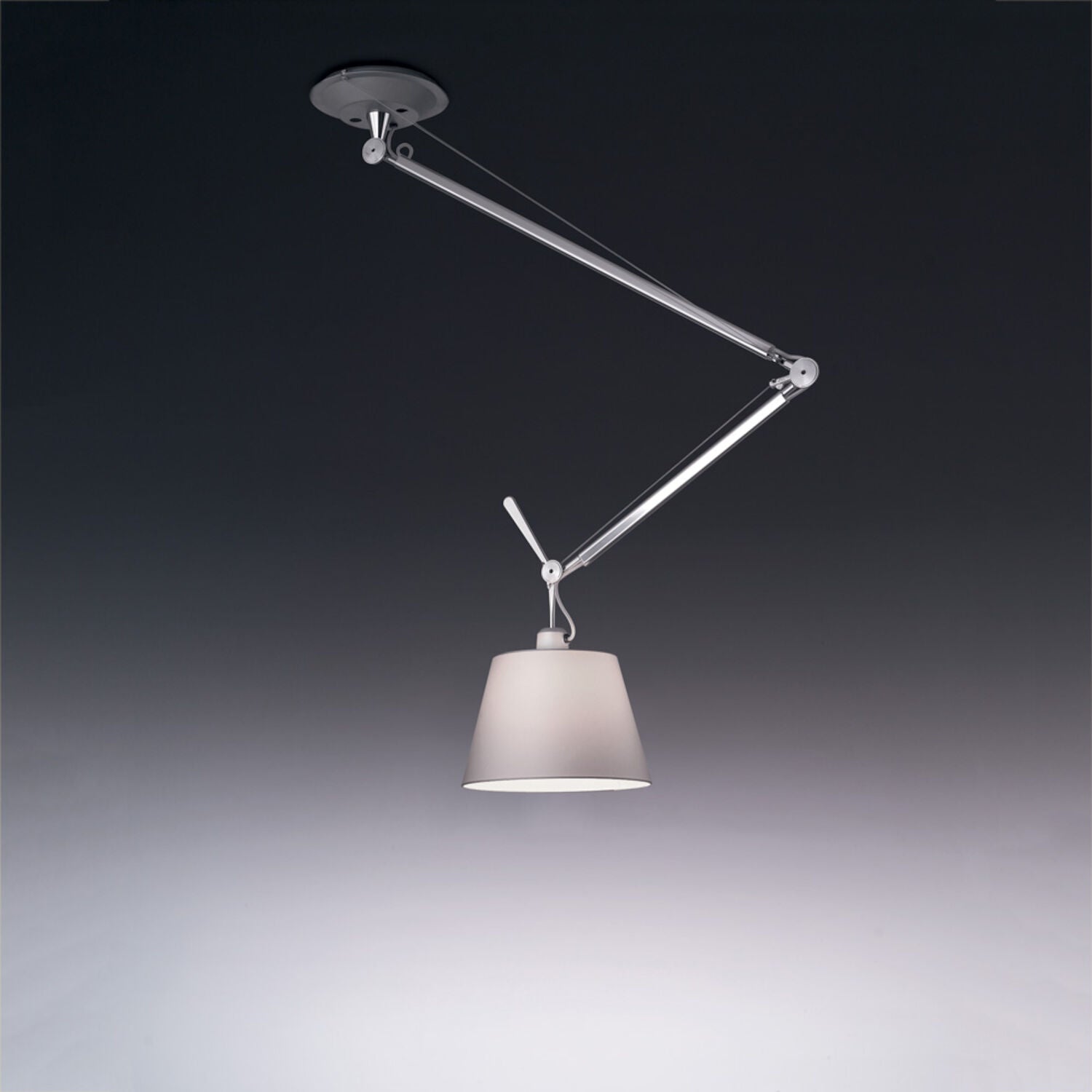 TOLOMEO OFF-CENTER SHADE SUSPENSION WITH 12-INCH DIFFUSER - robinsonco.ca