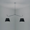 TOLOMEO DOUBLE SHADE SUSPENSION WITH 12-INCH DIFFUSER - robinsonco.ca