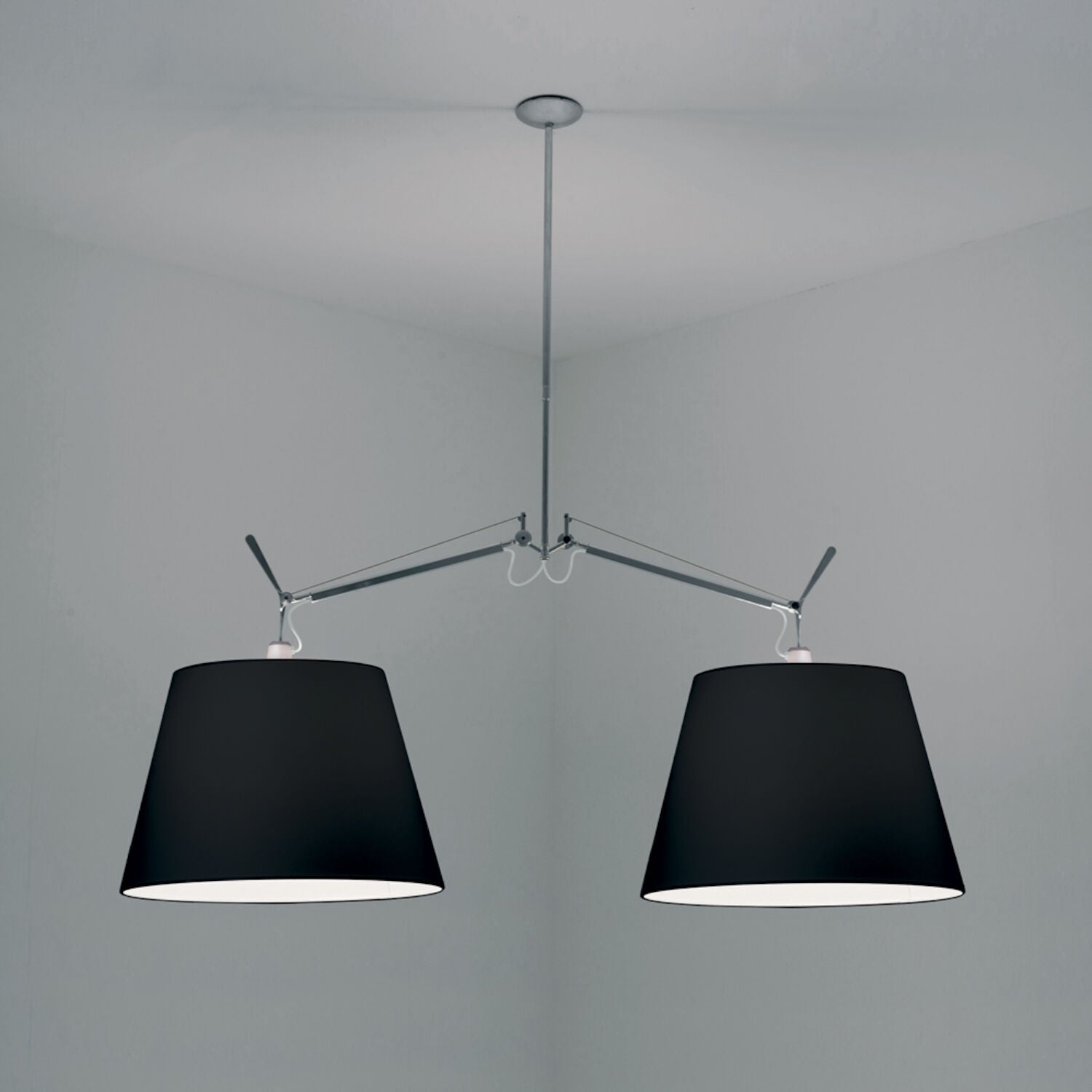TOLOMEO DOUBLE SHADE SUSPENSION WITH 17-INCH DIFFUSER - robinsonco.ca