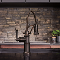 ARTESSO® ARTICULATING KITCHEN FAUCET WITH FINISHED HOSE - robinsonco.ca