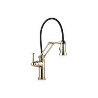 ARTESSO® SINGLE HANDLE ARTICULATING ARM KITCHEN FAUCET - robinsonco.ca