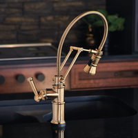 ARTESSO® SMARTTOUCH® ARTICULATING KITCHEN FAUCET WITH FINISHED HOSE - robinsonco.ca