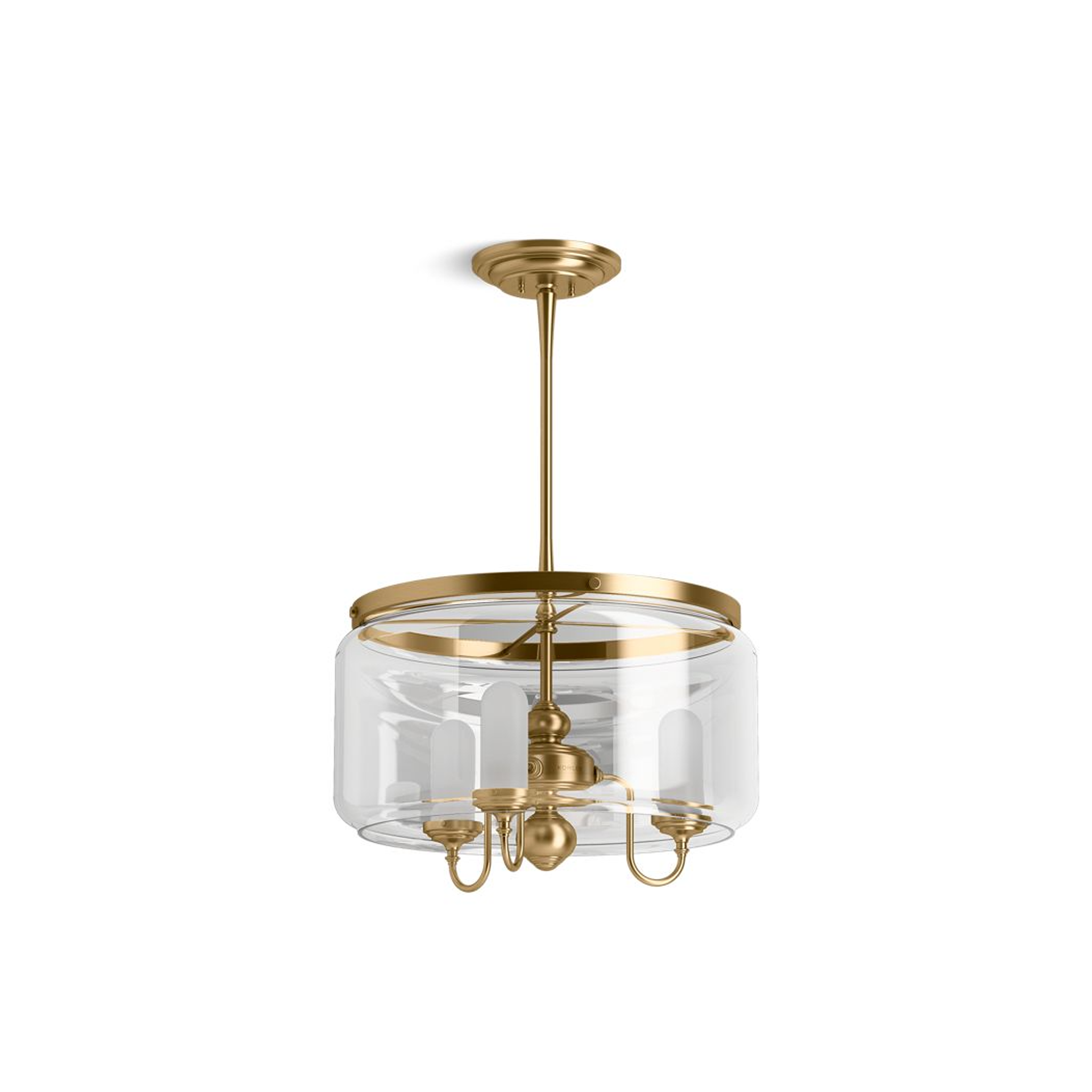 ARTIFACTS 3-LIGHT CHANDELIER - DRUM - robinsonco.ca