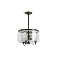 ARTIFACTS 3-LIGHT CHANDELIER - DRUM - robinsonco.ca