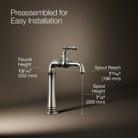 ARTIFACTS® GENTLEMANS® BAR SINK FAUCET - robinsonco.ca